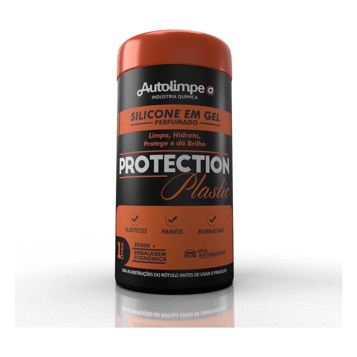 PROTECTION PLASTIC — SILICONE EM GEL — produto Autolimpe distribuído pela AgroDetail
