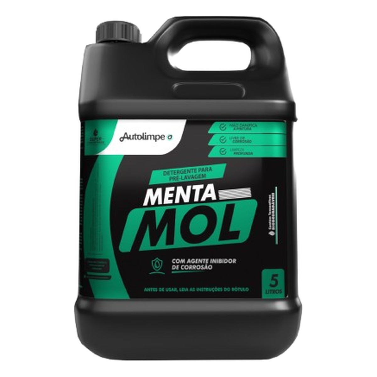MENTAMOL — DETERGENTE PARA PRÉ-LAVAGEM AUTOMOTIVO — 5 LITROS — produto Autolimpe distribuído pela AgroDetail