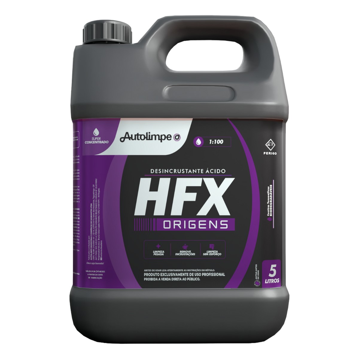 HFX ORIGENS 1/100 — DESINCRUSTANTE ÁCIDO — Autolimpe