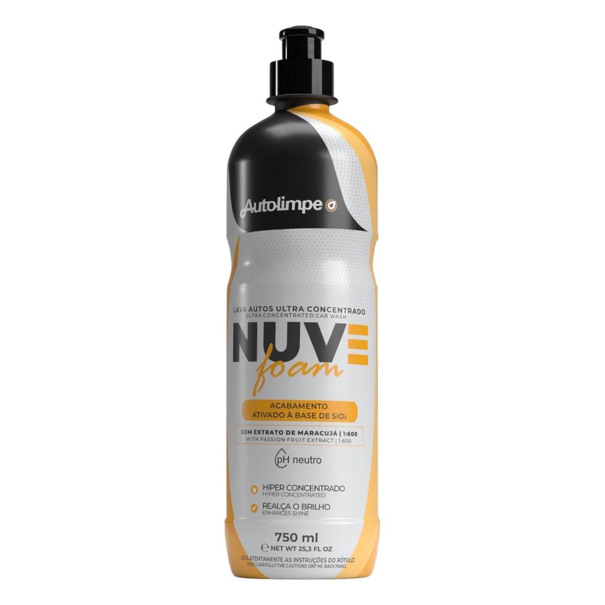 NUVE FOAM — LAVA AUTOS SUPER CONCENTRADO — produto Autolimpe distribuído pela AgroDetail