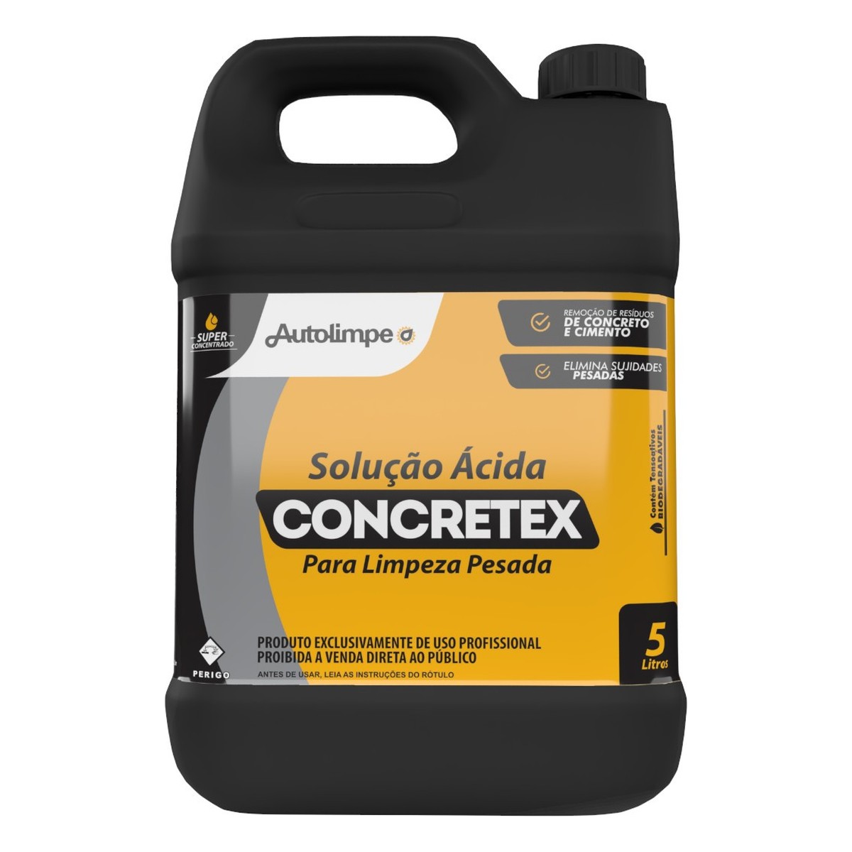 SOLUÇÃO ÁCIDA CONCRETEX — Autolimpe